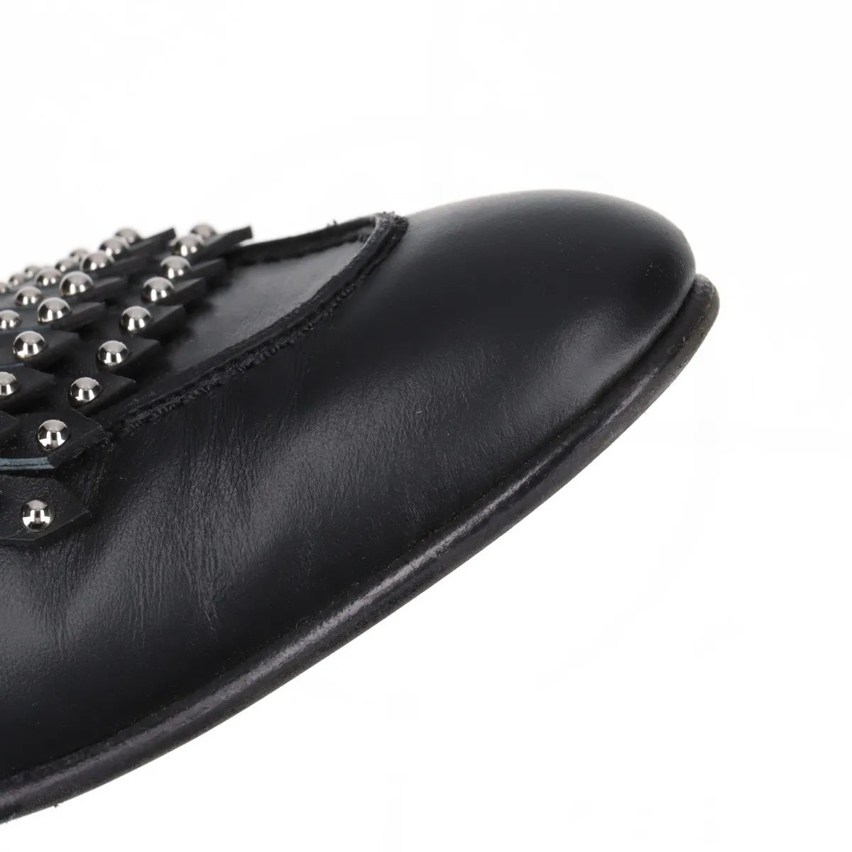 Hermès Royal Studs Loafer Black