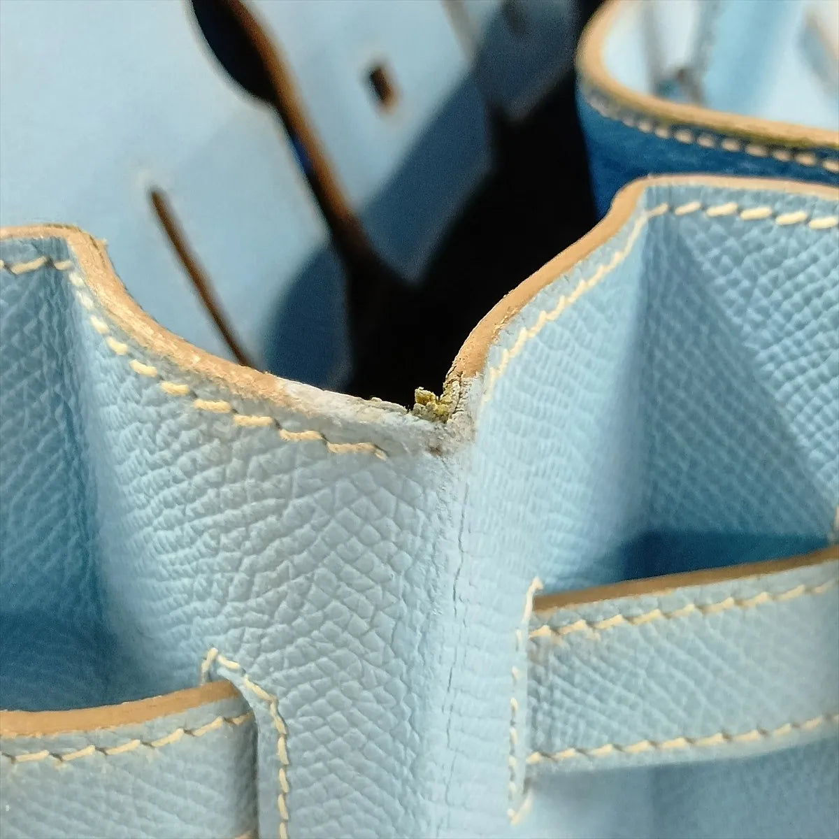 Hermes Candy Birkin 35 Veau Epsom Celeste x Mykonos