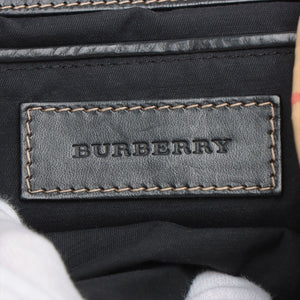 Best Burberry Nova Check Nylon Leather Rucksack Bag Beige