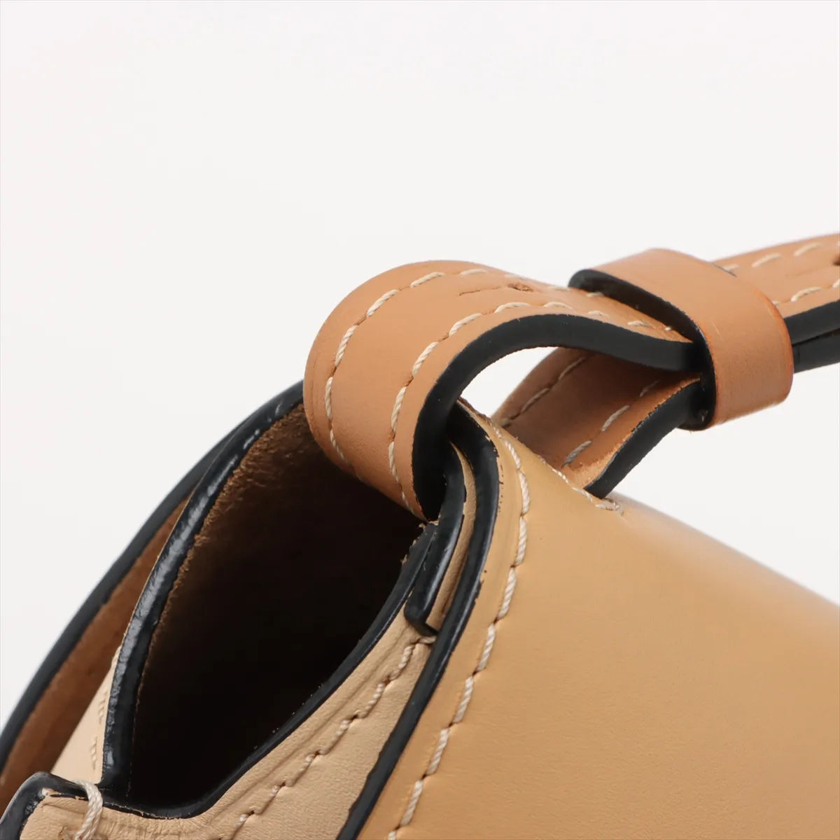 Loewe Gate Small Leather Shoulder Bag Beige