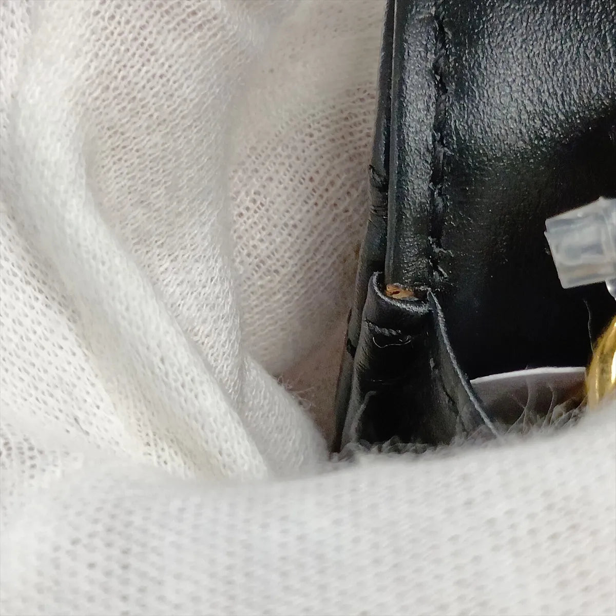 Gucci GG Marmont Leather Wallet on Chain Black