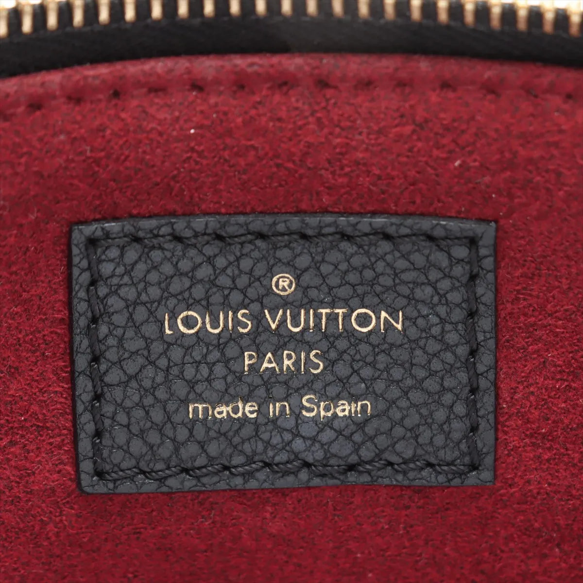 Louis Vuitton Monogram Empreinte Petit Palais PM Black