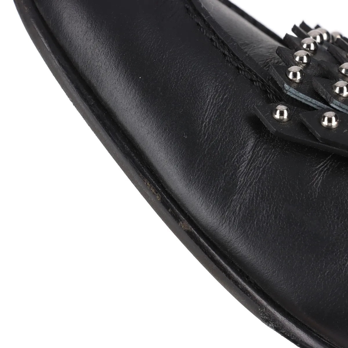 Hermès Royal Studs Loafer Black