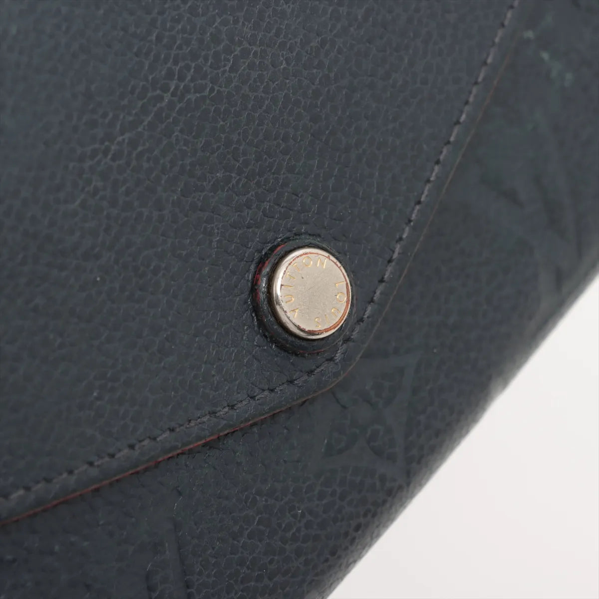 Louis Vuitton Monogram Empreinte Sarah Wallet Marine Rouge