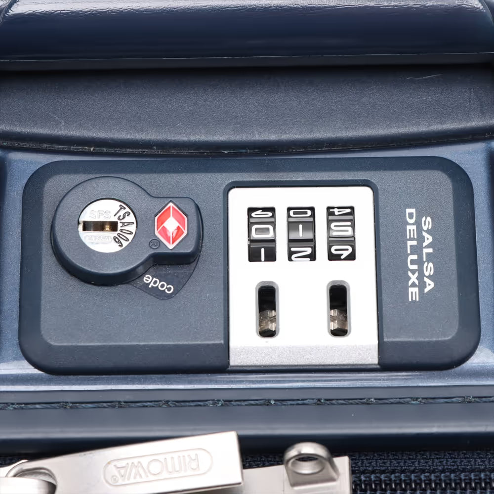 Rimowa Salsa Business Polycarbonate Carry Case Navy Blue