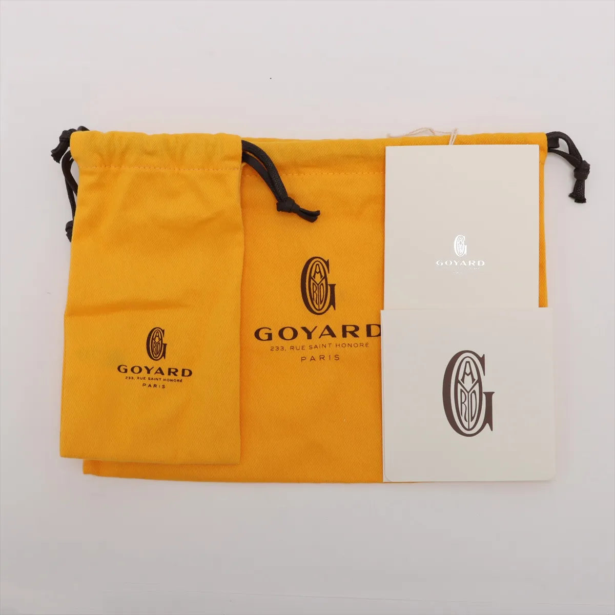 Goyard Plumet Leather Shoulder Bag Yellow