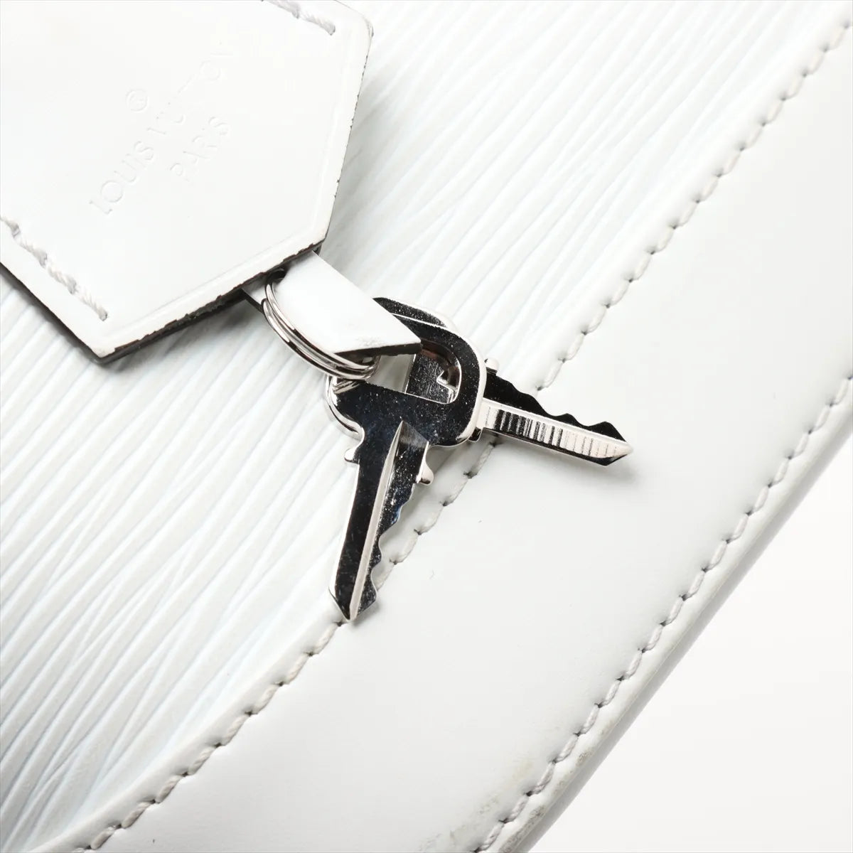Louis Vuitton Epi Alma BB White