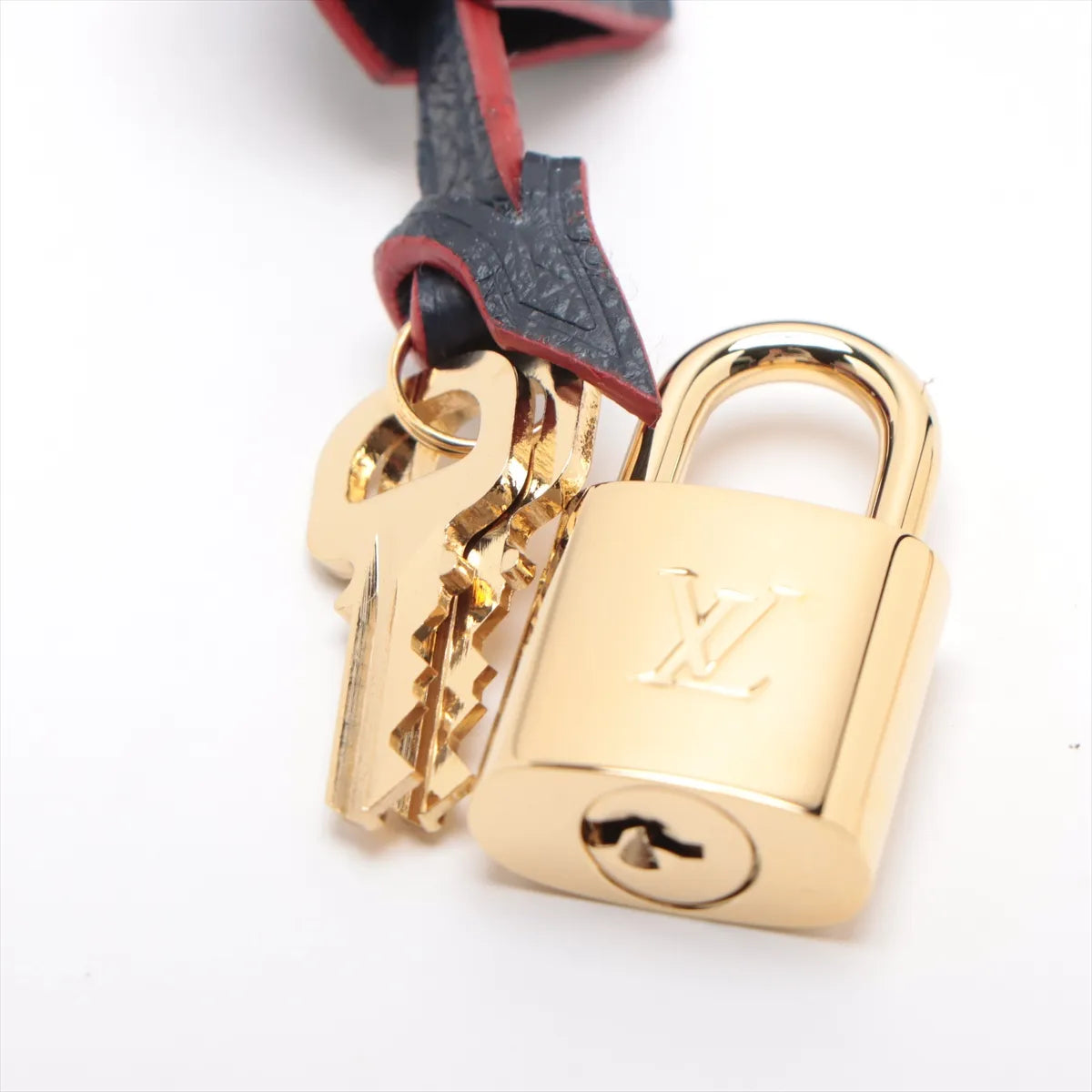 Louis Vuitton Monogram Empreinte Montaigne BB Marine Rouge