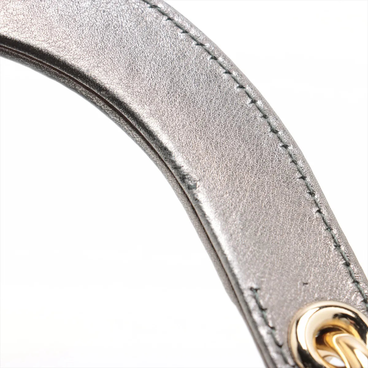 Christian Dior My Lady Dior Cannage Shoulder Bag Metallic Gray