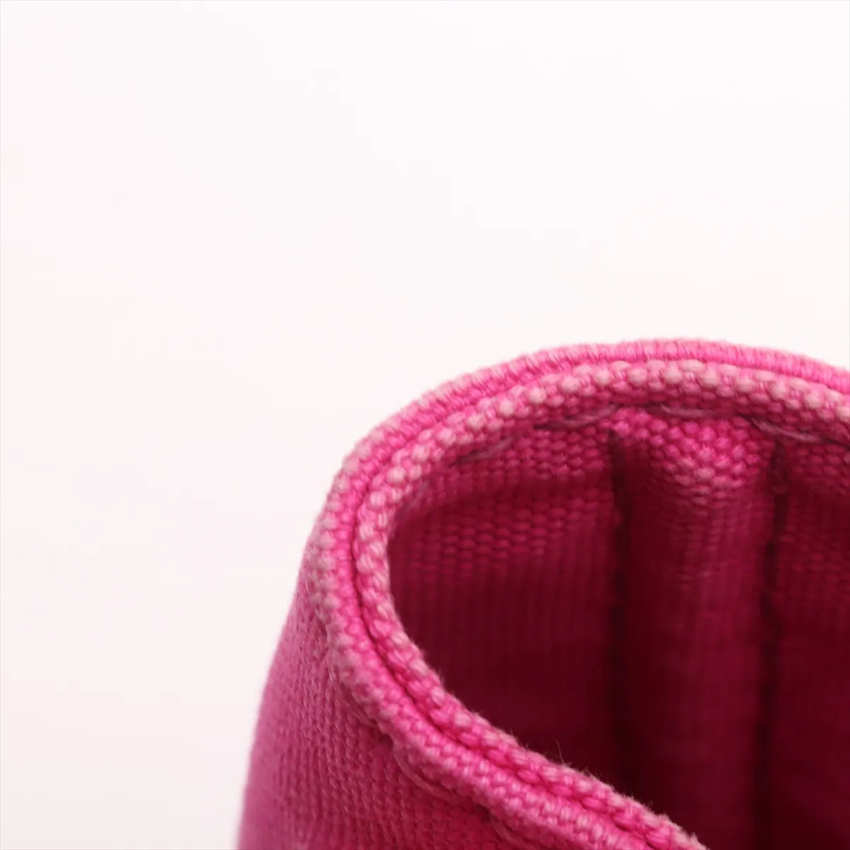 Prada Canapa Canvas Two-Way Handbag Hot Pink