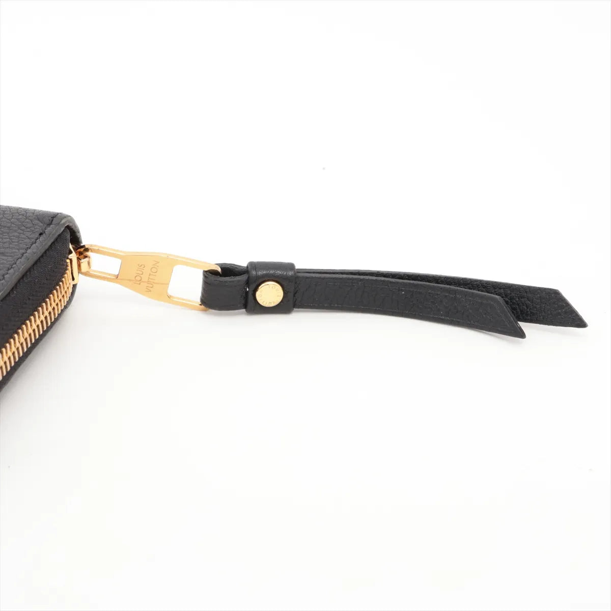 Louis Vuitton Monogram Empreinte Zippy Wallet Black