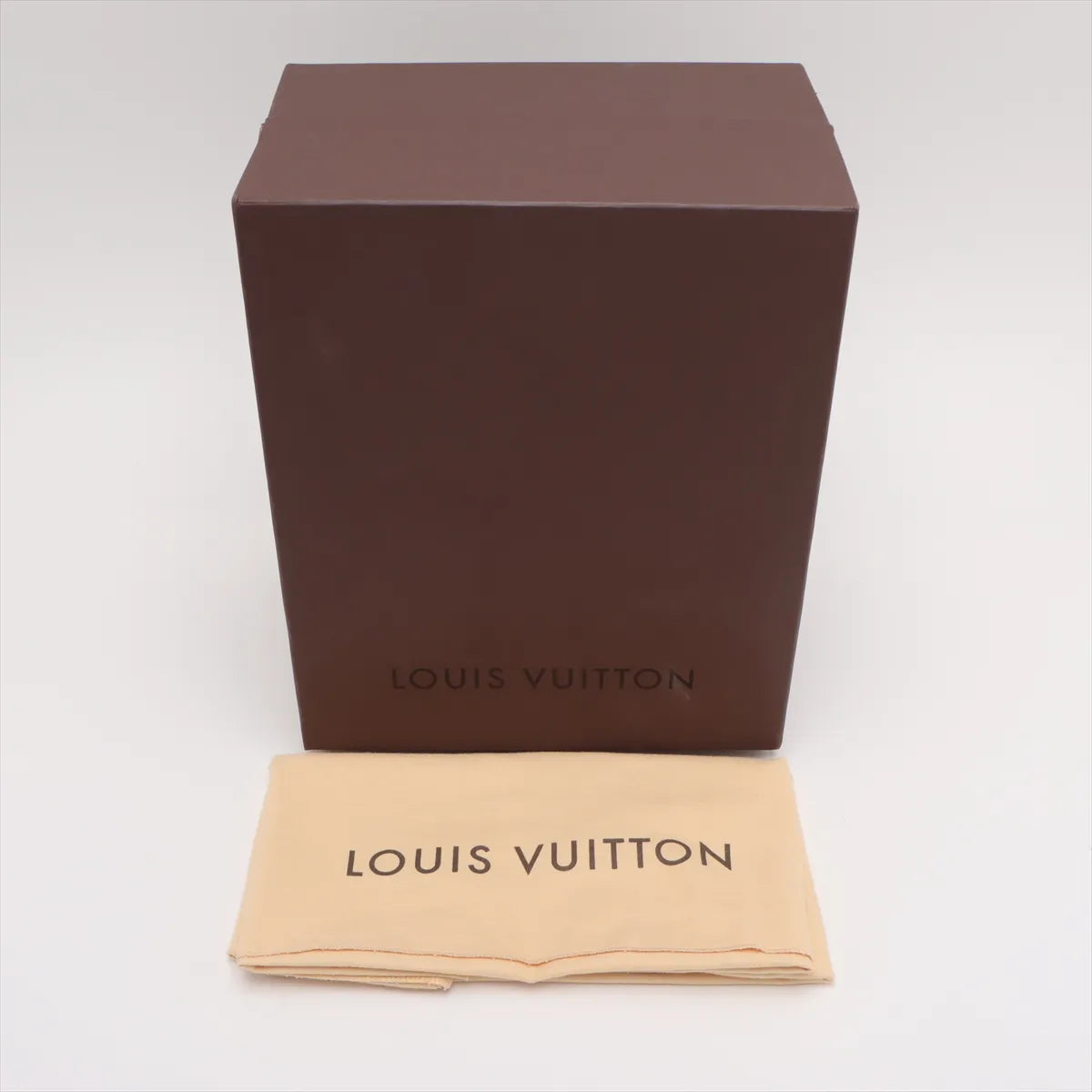 Louis Vuitton Monogram Pallas Handbag Brown x Red