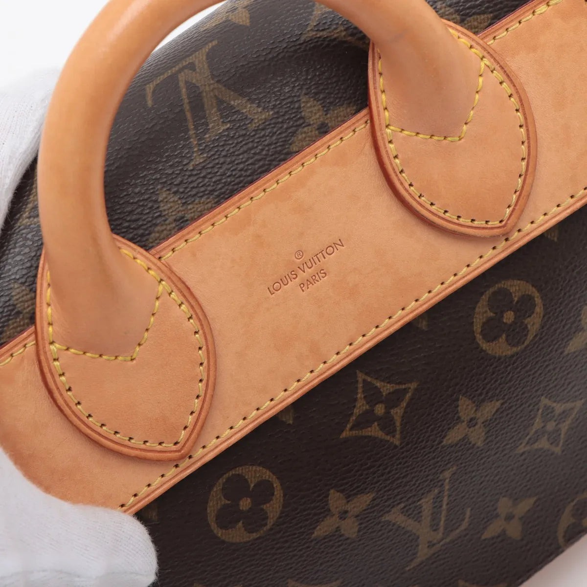 Louis Vuitton Monogram x Taurillon Eden PM Brown