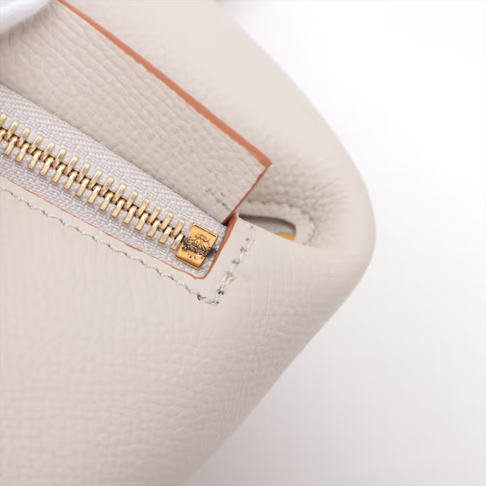 Loewe Hammock Small Leather Two-Way Handbag Beige