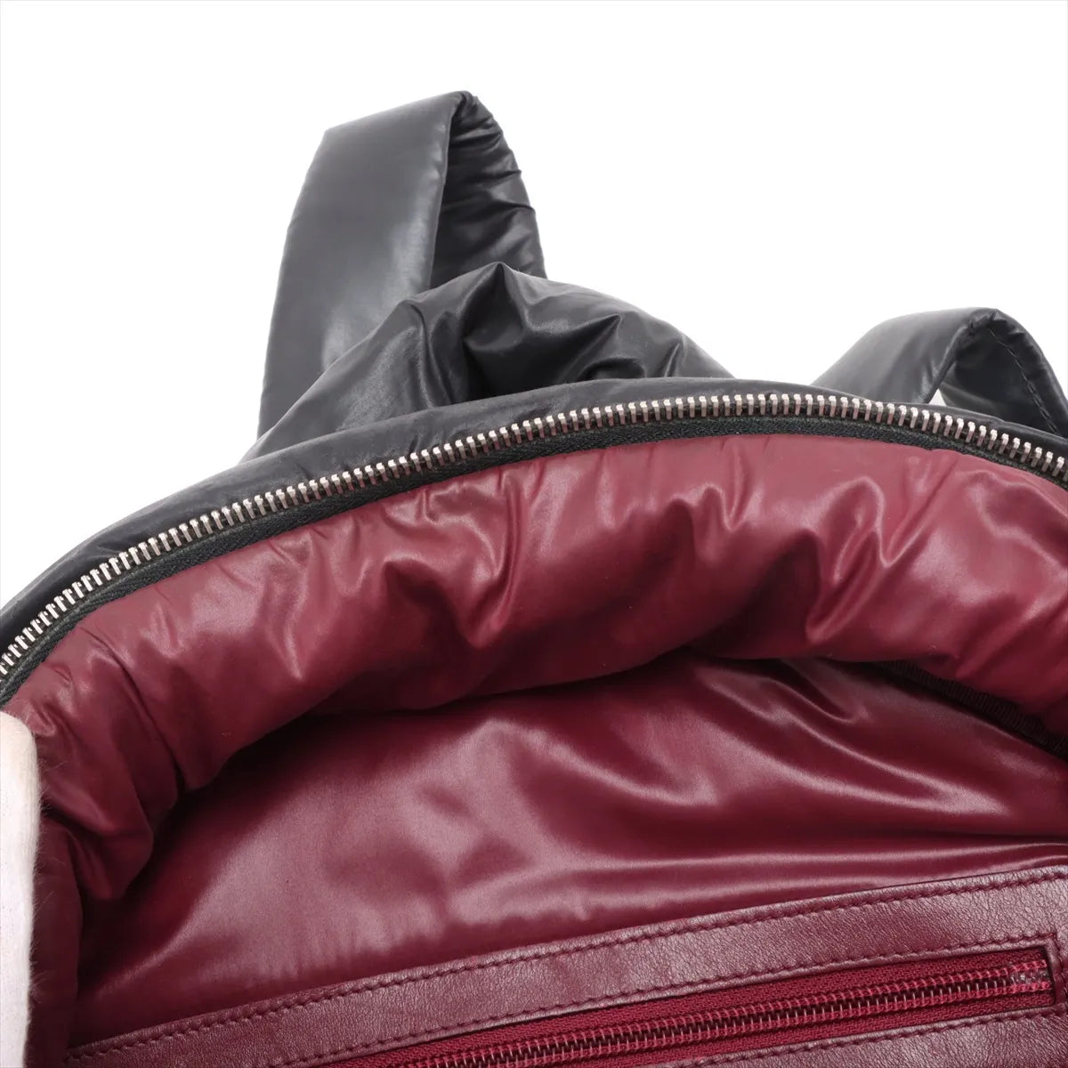 Chanel CC Logo Matelasse Cocoon Nylon Backpack Black