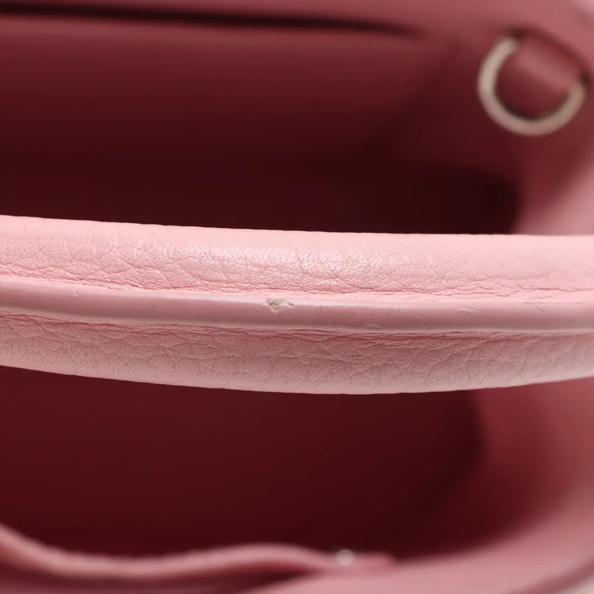Louis Vuitton Taurillon Capucines Mini Sequins Shoulder Bag Pink x Red