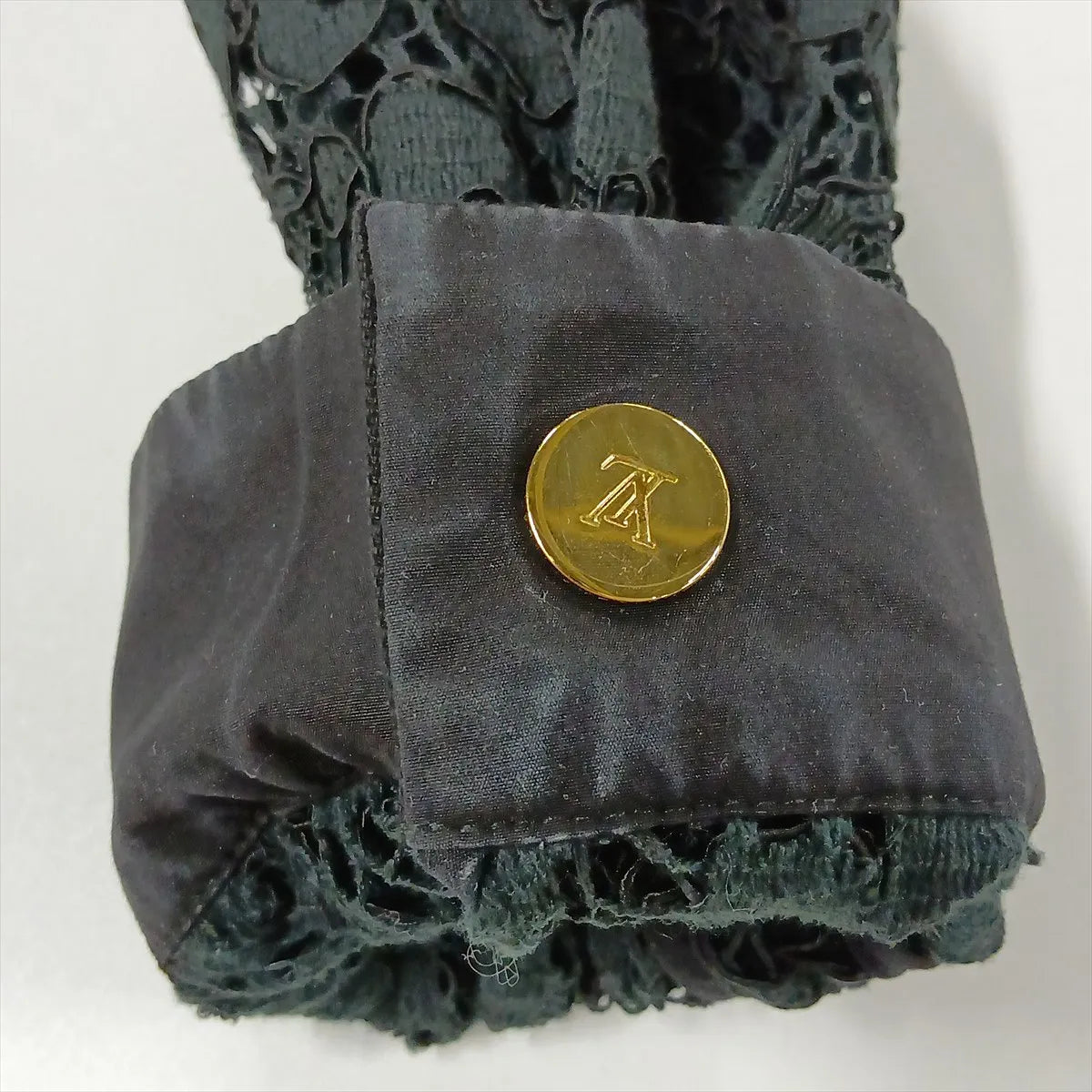 Louis Vuitton Cotton Nylon Lace Jacket Black