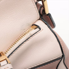 Load image into Gallery viewer, Loewe Puzzle Leather &amp; Suede Two-Way Handbag Pink