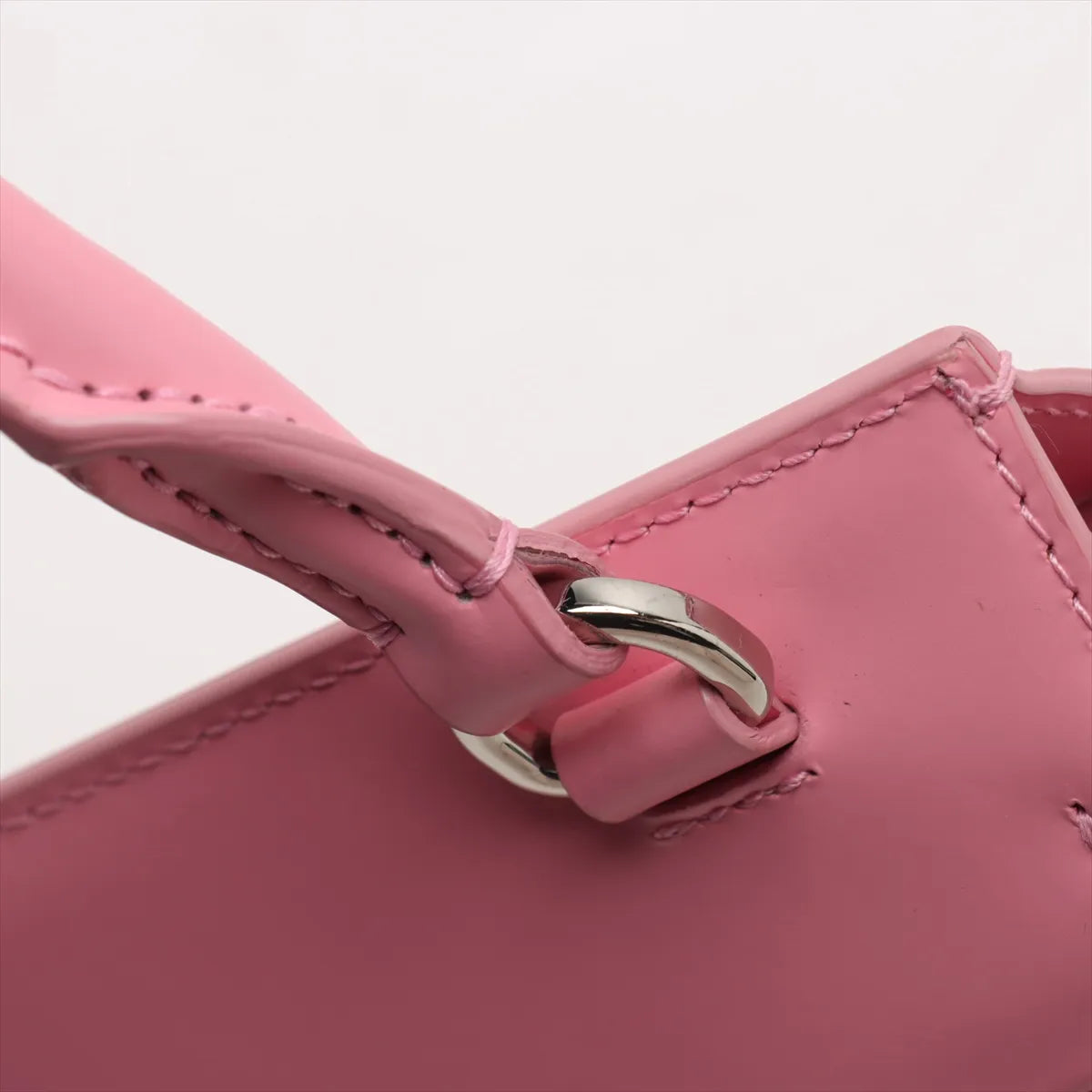 Maison Margiela Snatched Leather Two-Way Handbag Pink