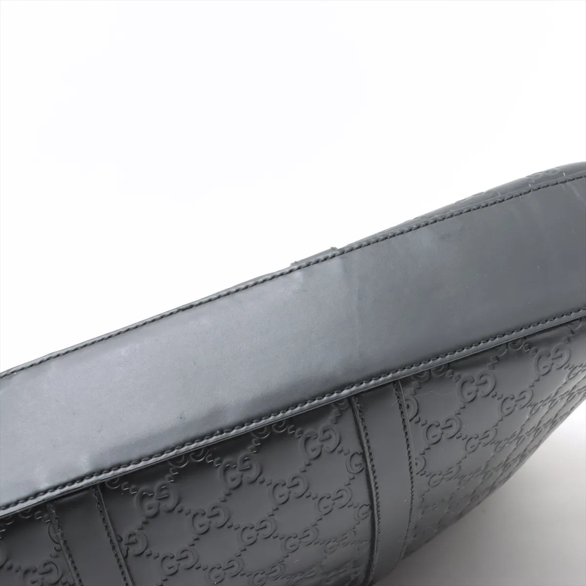 Gucci Guccissima Leather Two-Way Business Bag Black