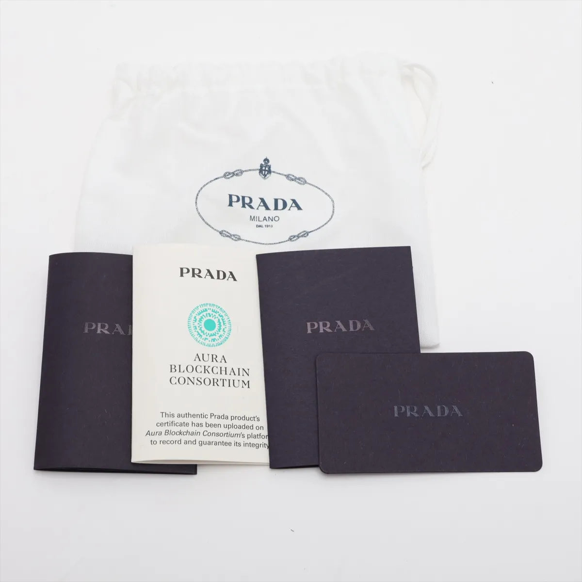 Prada Patent Leather Two-Way Handbag Red