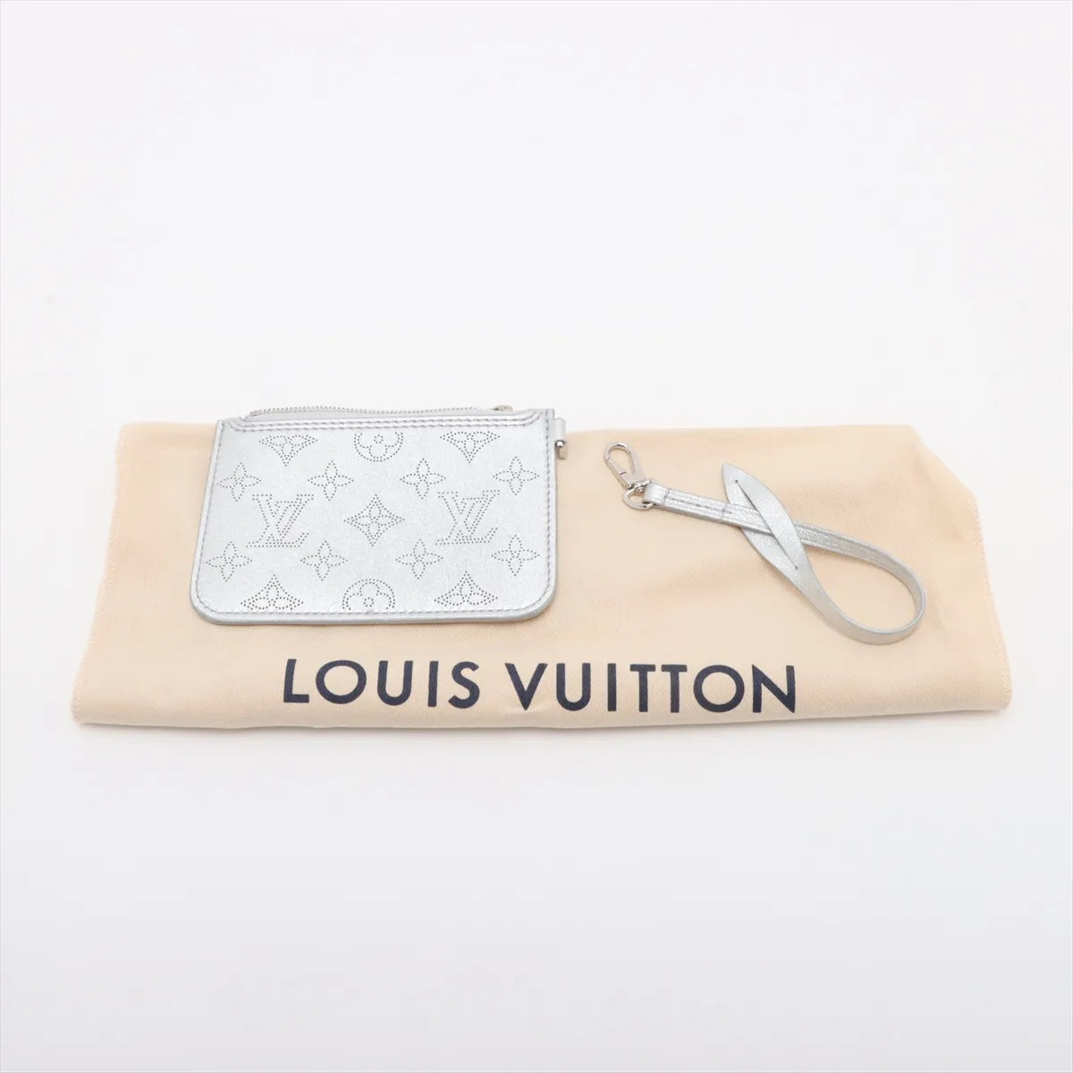 Louis Vuitton Mahina Monogram Blossom PM Metallic Silver