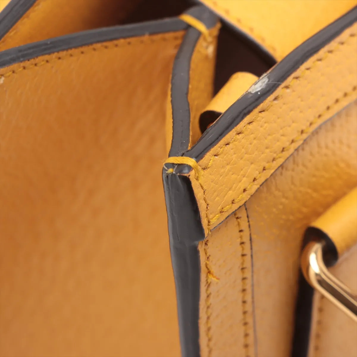 Gucci GG Logo Bamboo Diana Leather Small Tote Bag Yellow * PREORDER *
