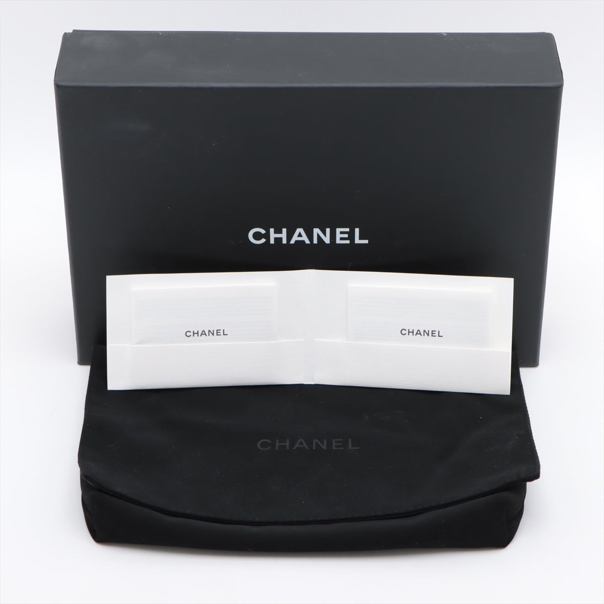 Chanel 19 Lambskin Wallet On Chain Black