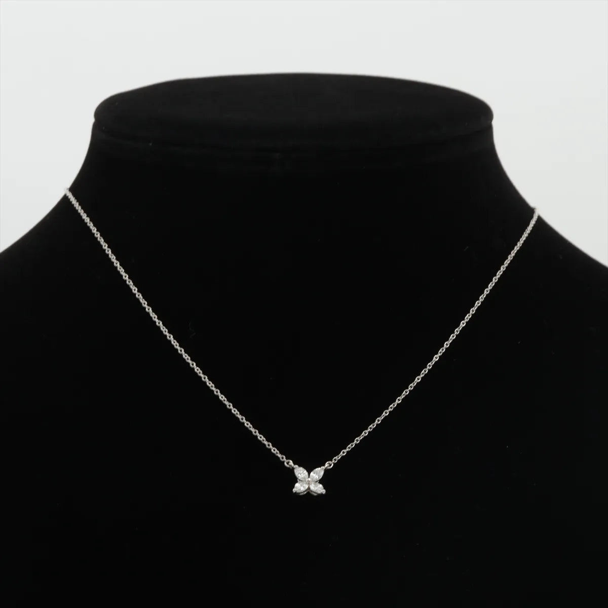 Tiffany & Co. Victoria Small Diamond Necklace Platinum
