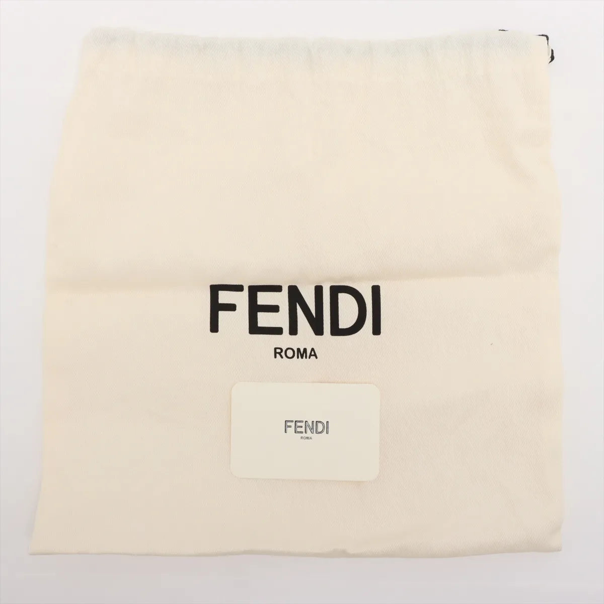 Fendi C'mon Small Leather Shoulder Bag White