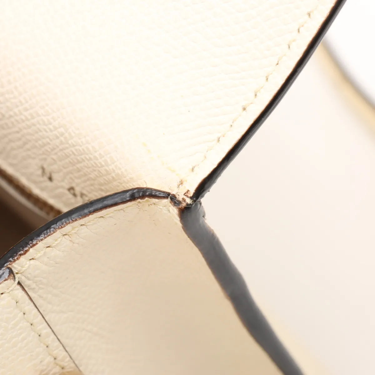 Valextra Medium Iside Leather Two-Way Handbag Beige