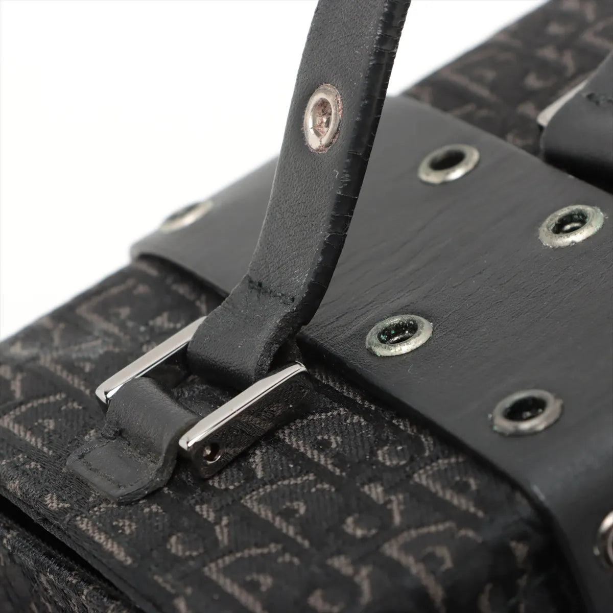 Christian Dior Trotter Street Chic Handbag Black