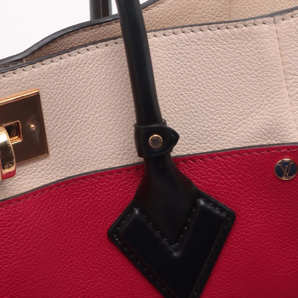 Louis Vuitton Monogram x Taurillon On My Side Red x Beige *PREORDER*