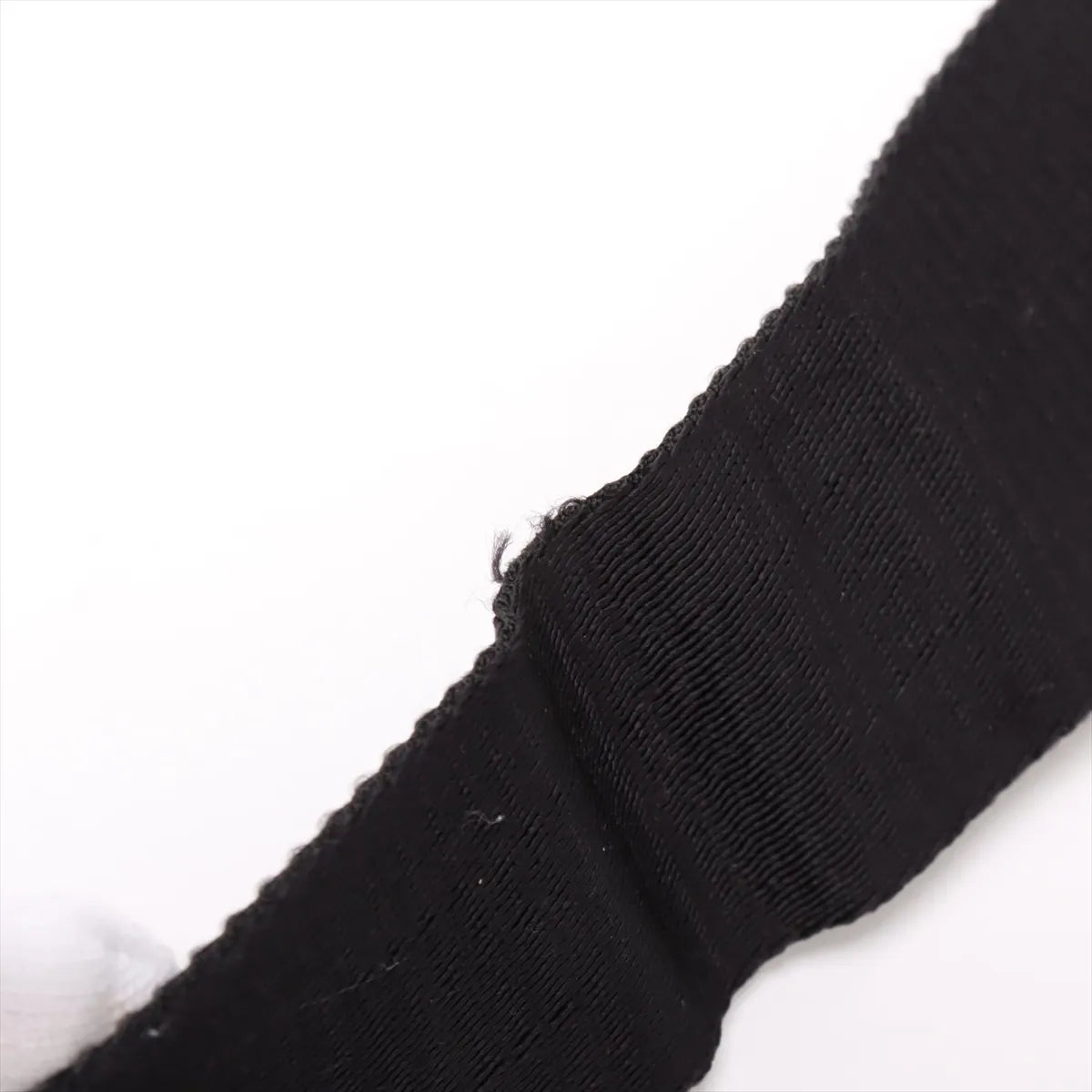 Prada Tessuto Nylon Leather Two-Way Shoulder Bag Black