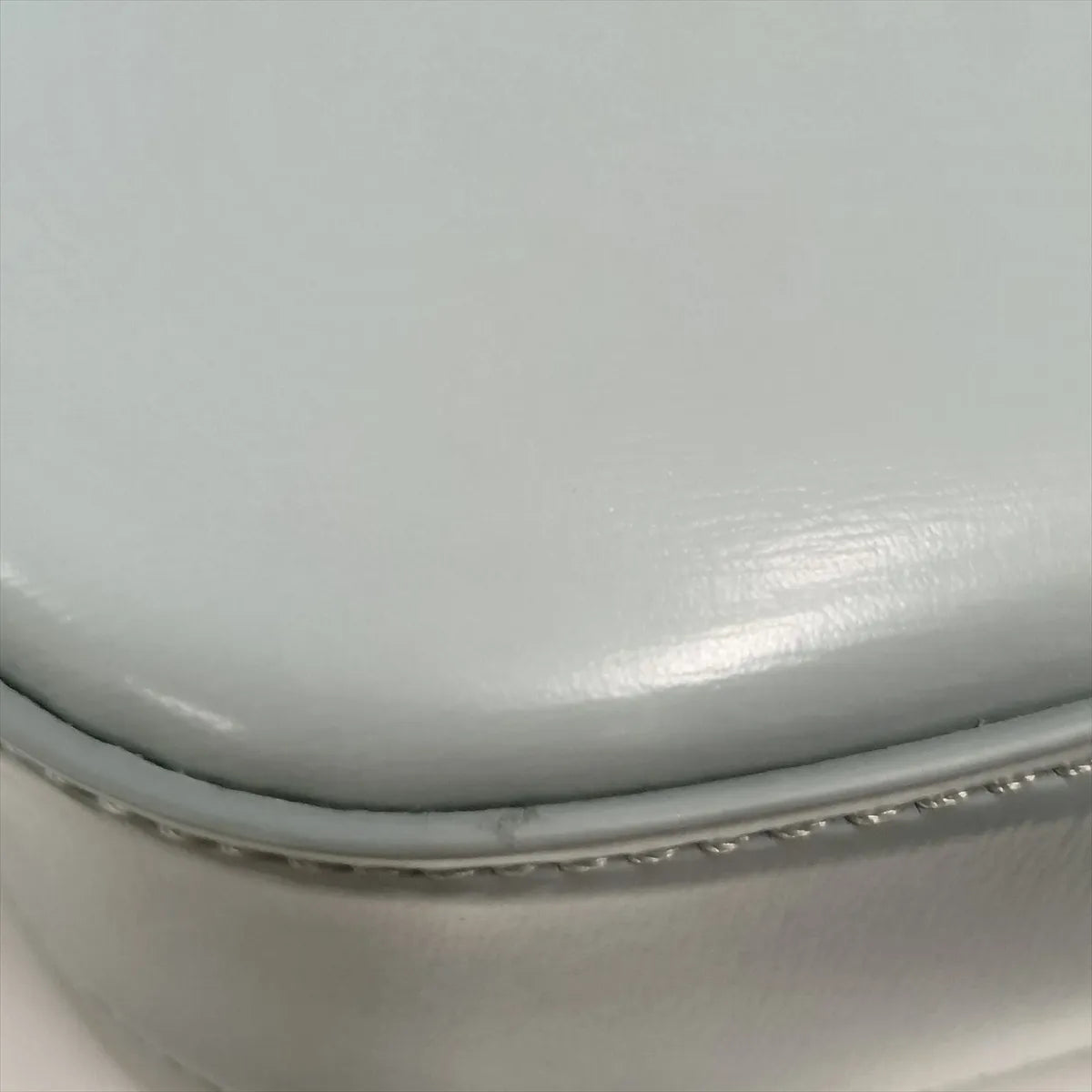 Celine Triomphe Teen Lola Leather Two-Way Handbag Blue