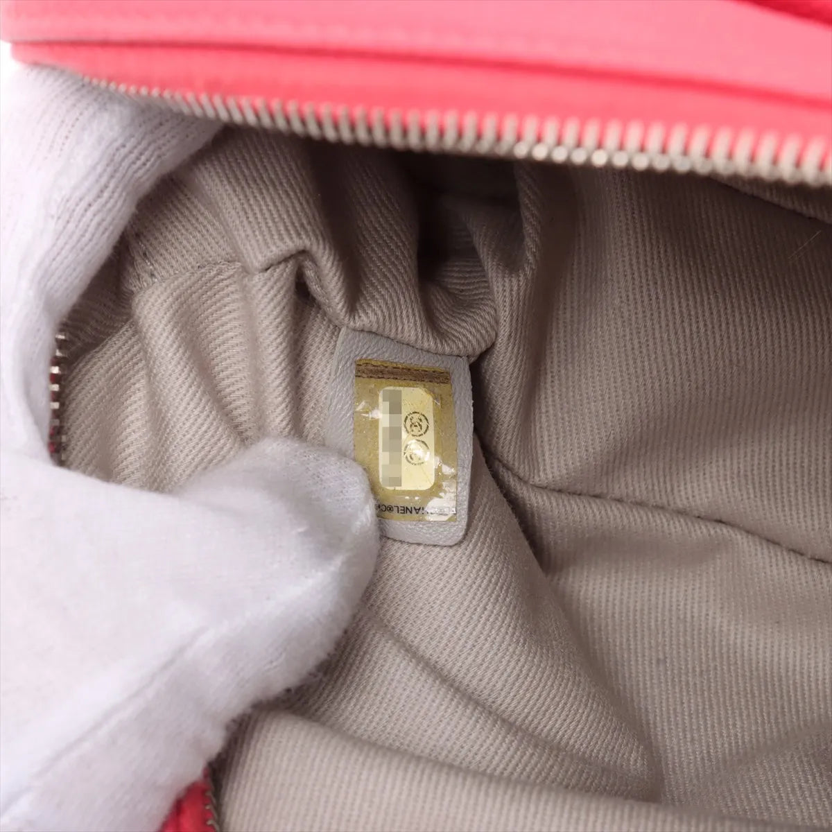 Chanel CC Logo Matelasse Single Flap Double Chain Bag Red