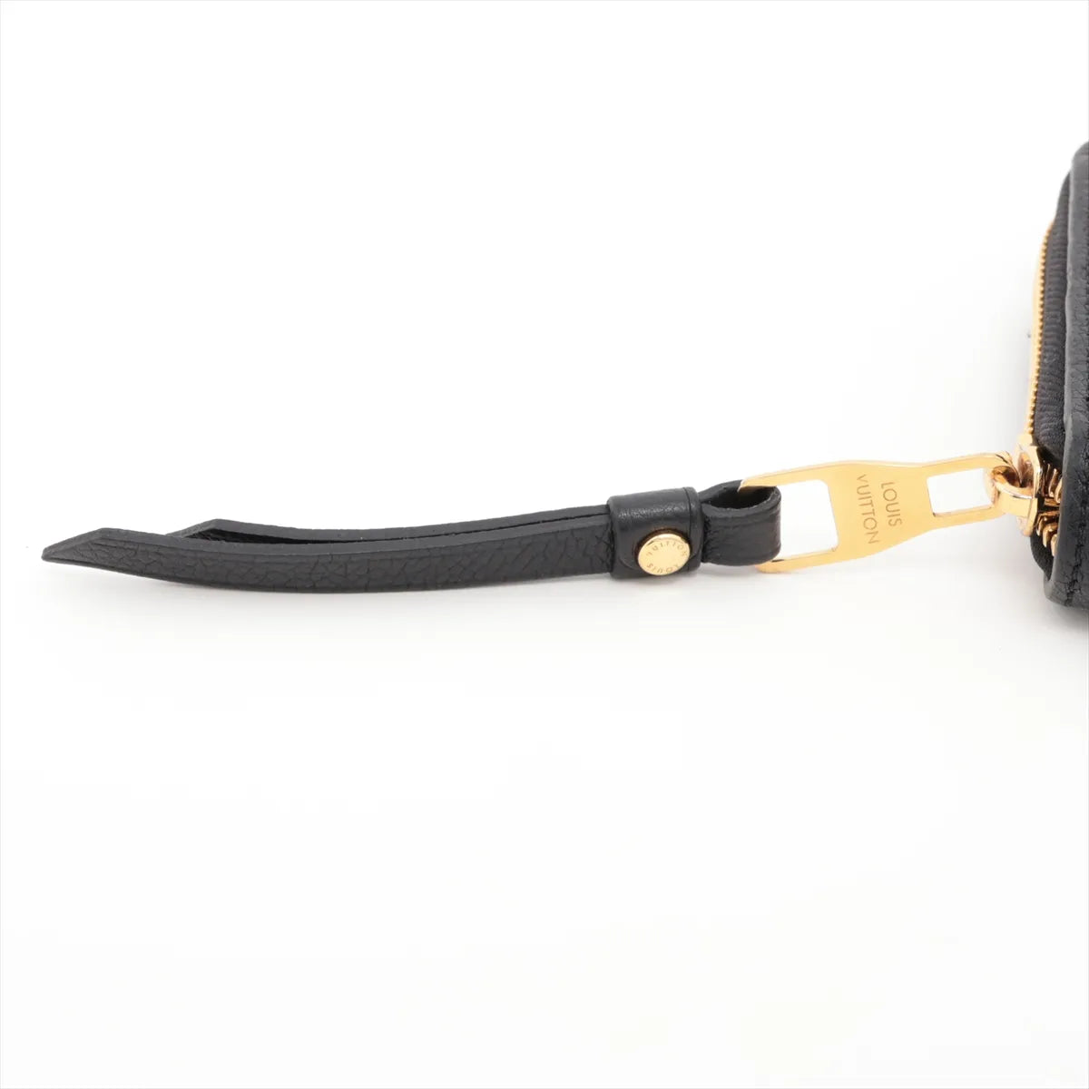 Louis Vuitton Monogram Empreinte Zippy Wallet Black