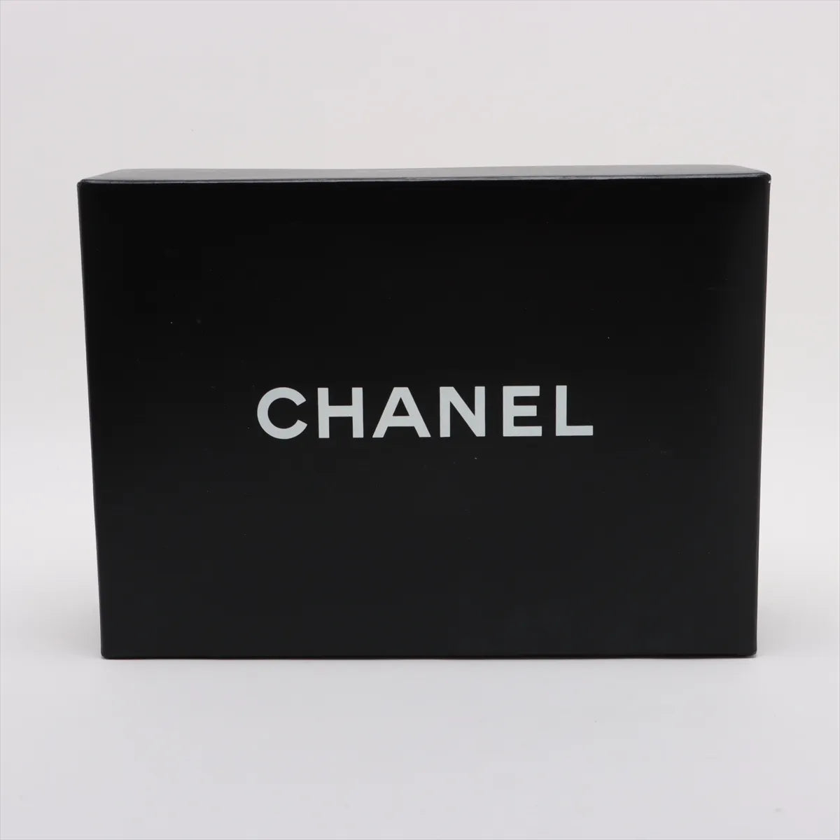 Chanel Chocolate Bar 2.55 Lambskin Single Flap Double Chain Bag Black