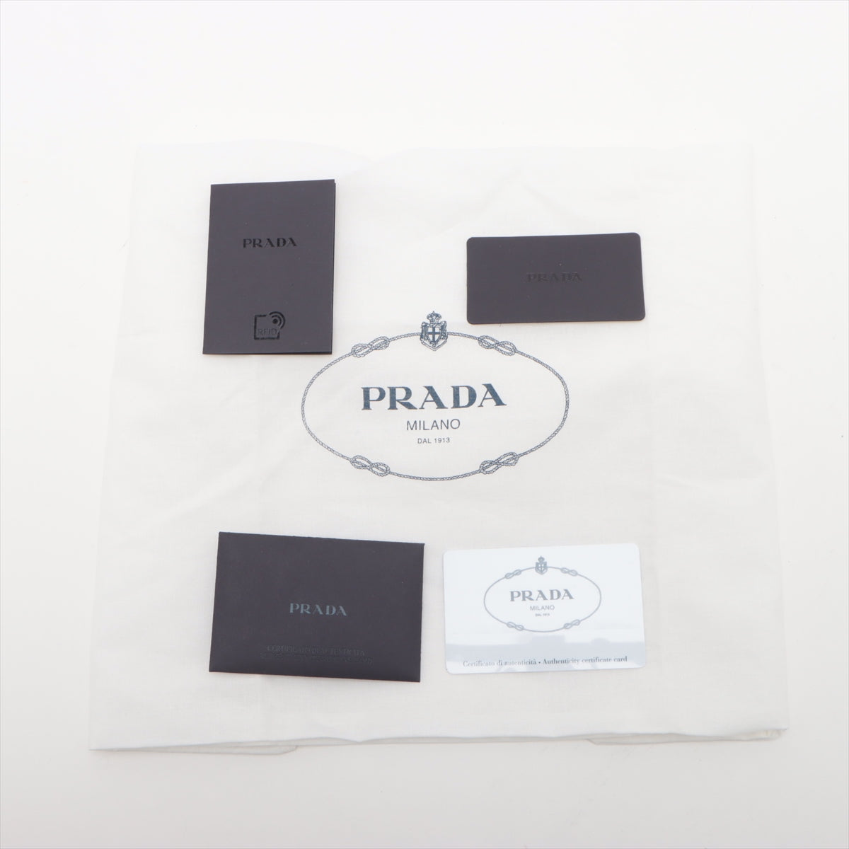 Prada Saffiano Leather Two-Way Shoulder Bag Black * PREORDER *