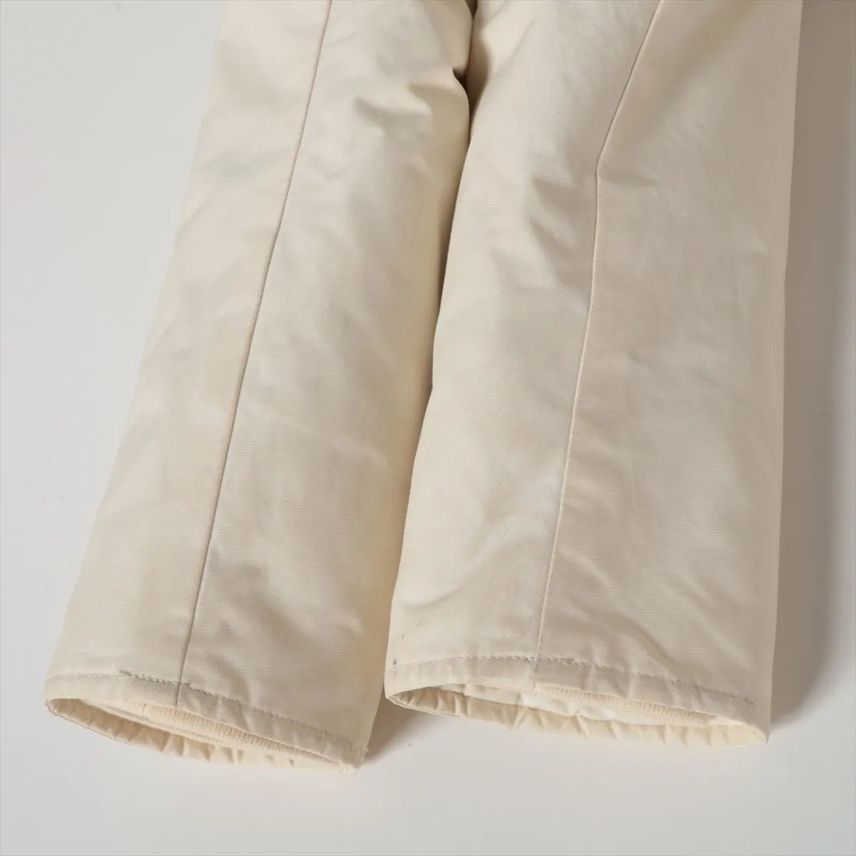 Woolrich Cotton Down Jacket Ivory