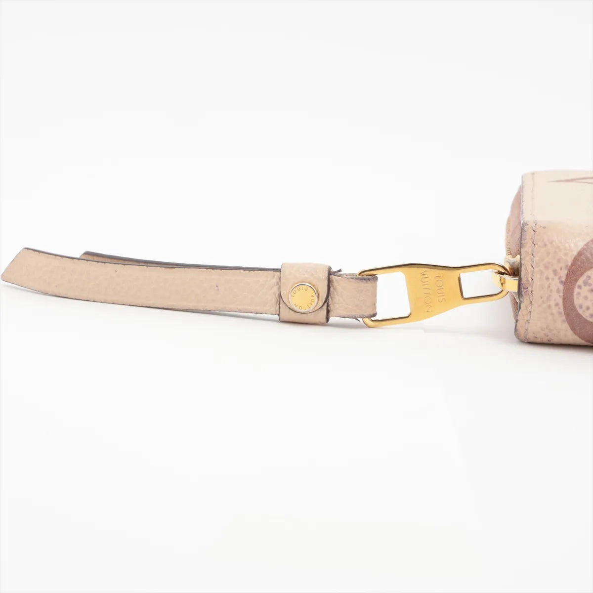 Louis Vuitton Monogram Bicolor Empreinte Zippy Wallet Creme x Bois de Rose