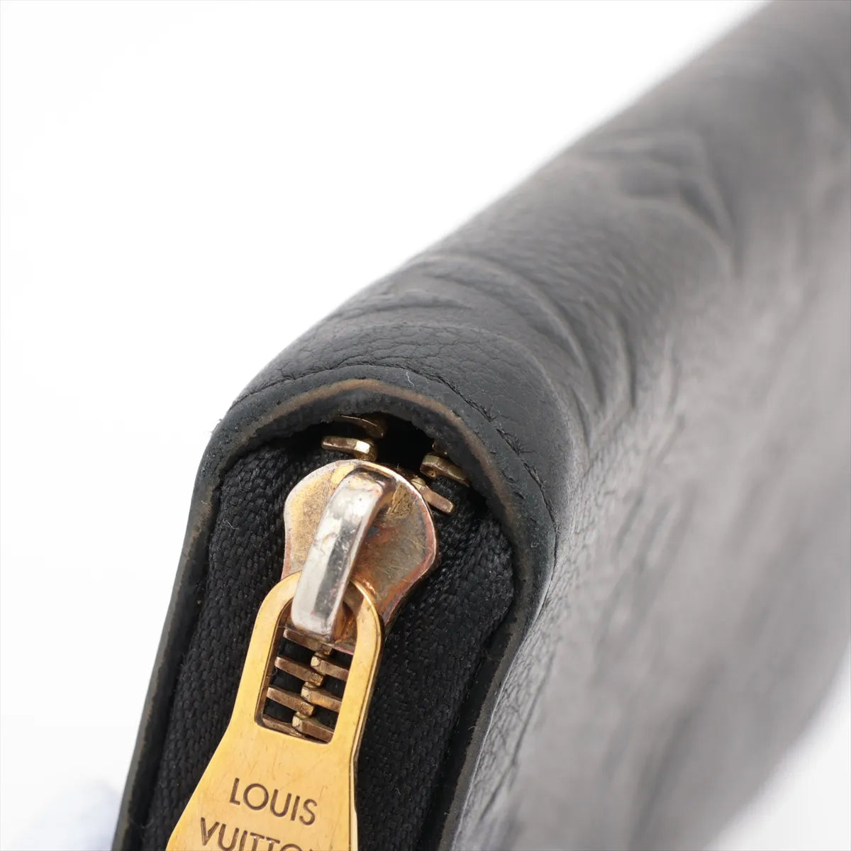 Louis Vuitton Monogram Empreinte Zippy Wallet Black
