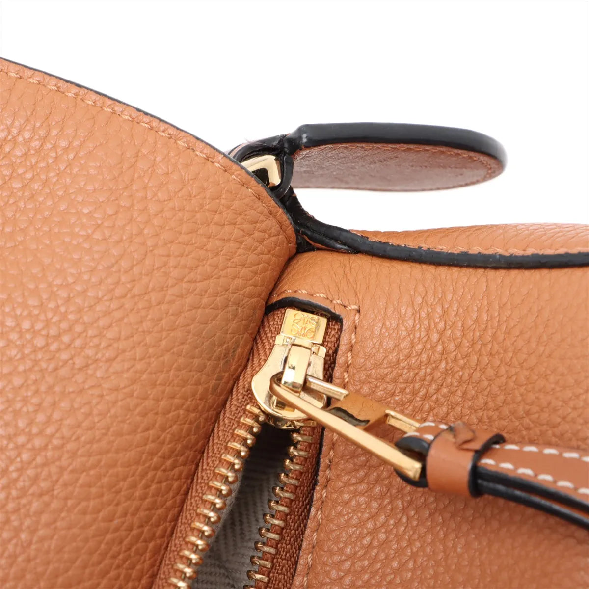 Loewe Puzzle Leather Two-Way Shoulder Bag Brown