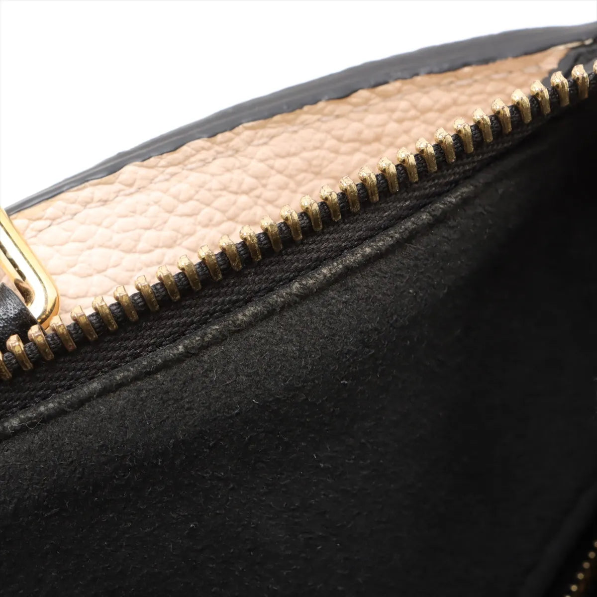 Louis Vuitton Monogram Empreinte Bicolor Grand Palais MM Black x Creme