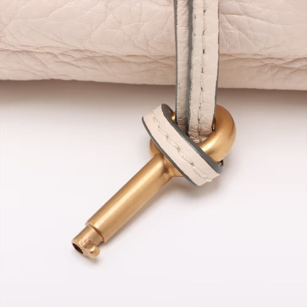 Chloe Paddington Leather Handbag Ivory