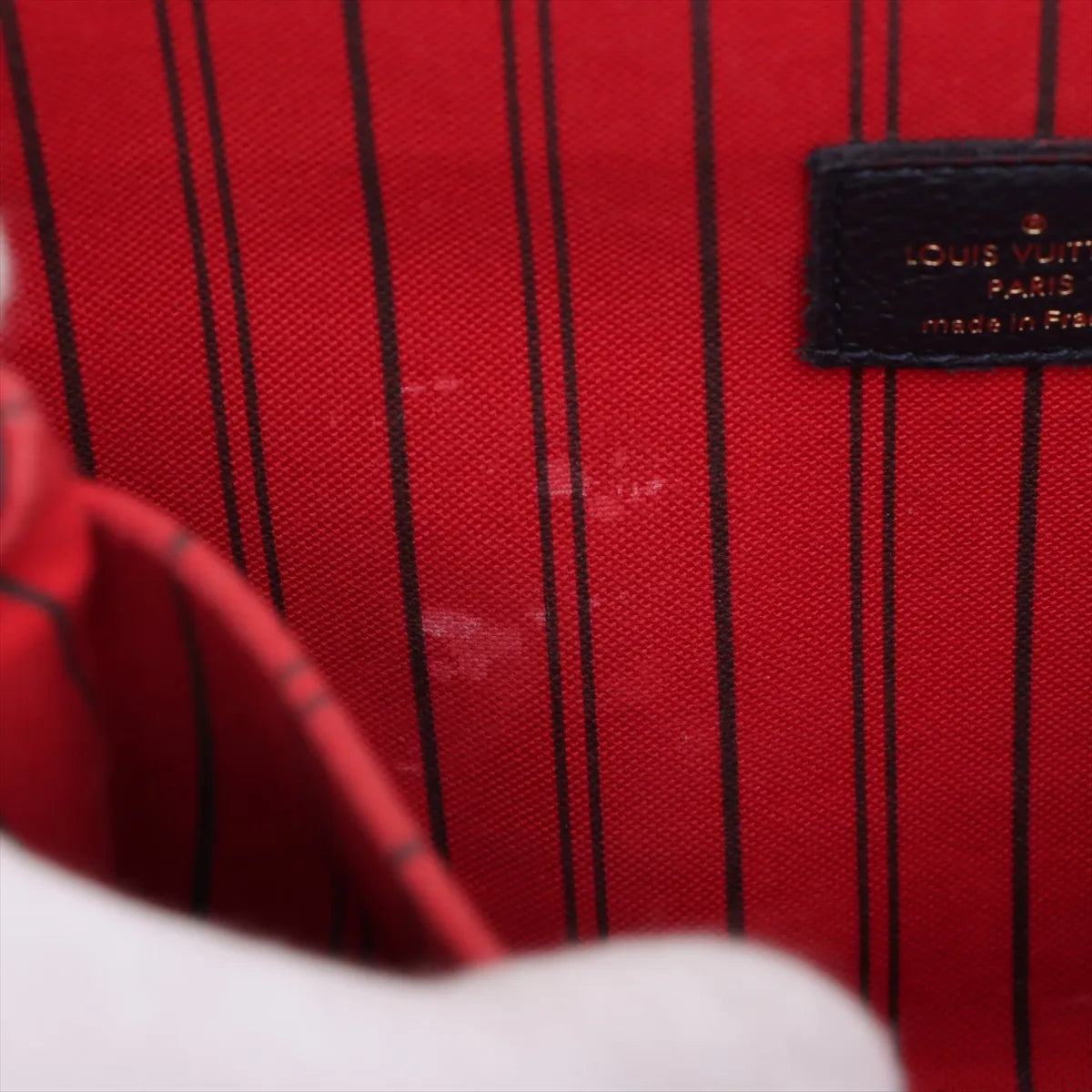 Louis Vuitton Monogram Empreinte Metis MM Marine Rouge