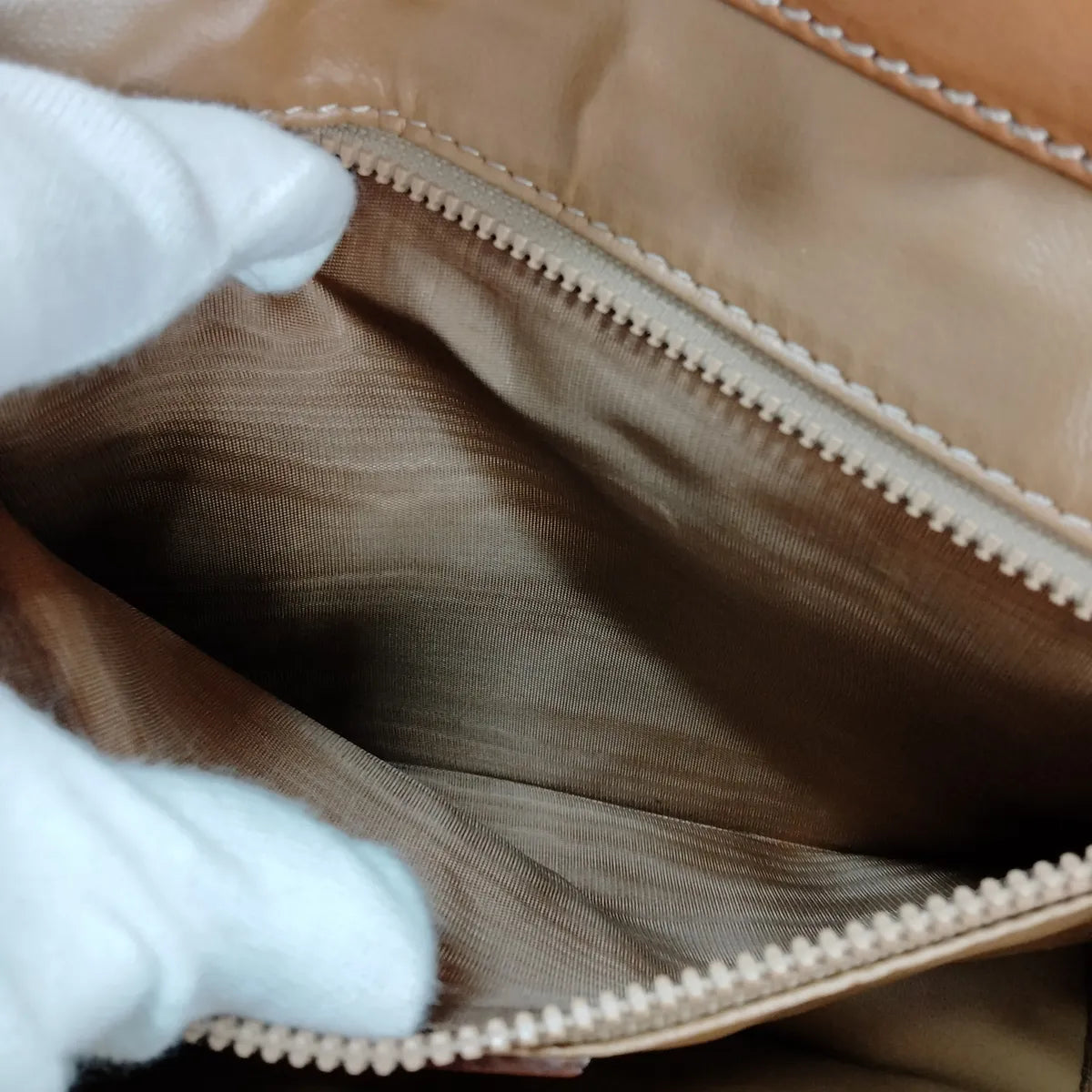 Celine Macadam Triomphe Shoulder Bag Brown