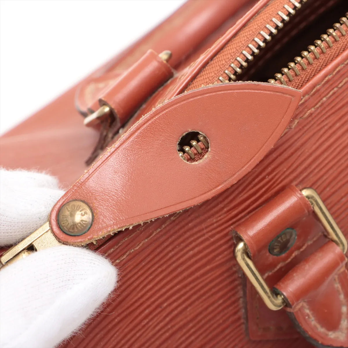 Louis Vuitton Epi Speedy 25 Brown
