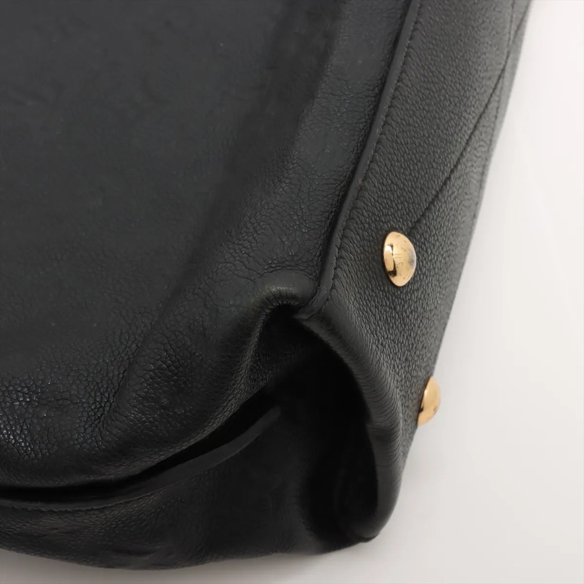 Louis Vuitton Monogram Empreinte Métis Hobo Bag Black