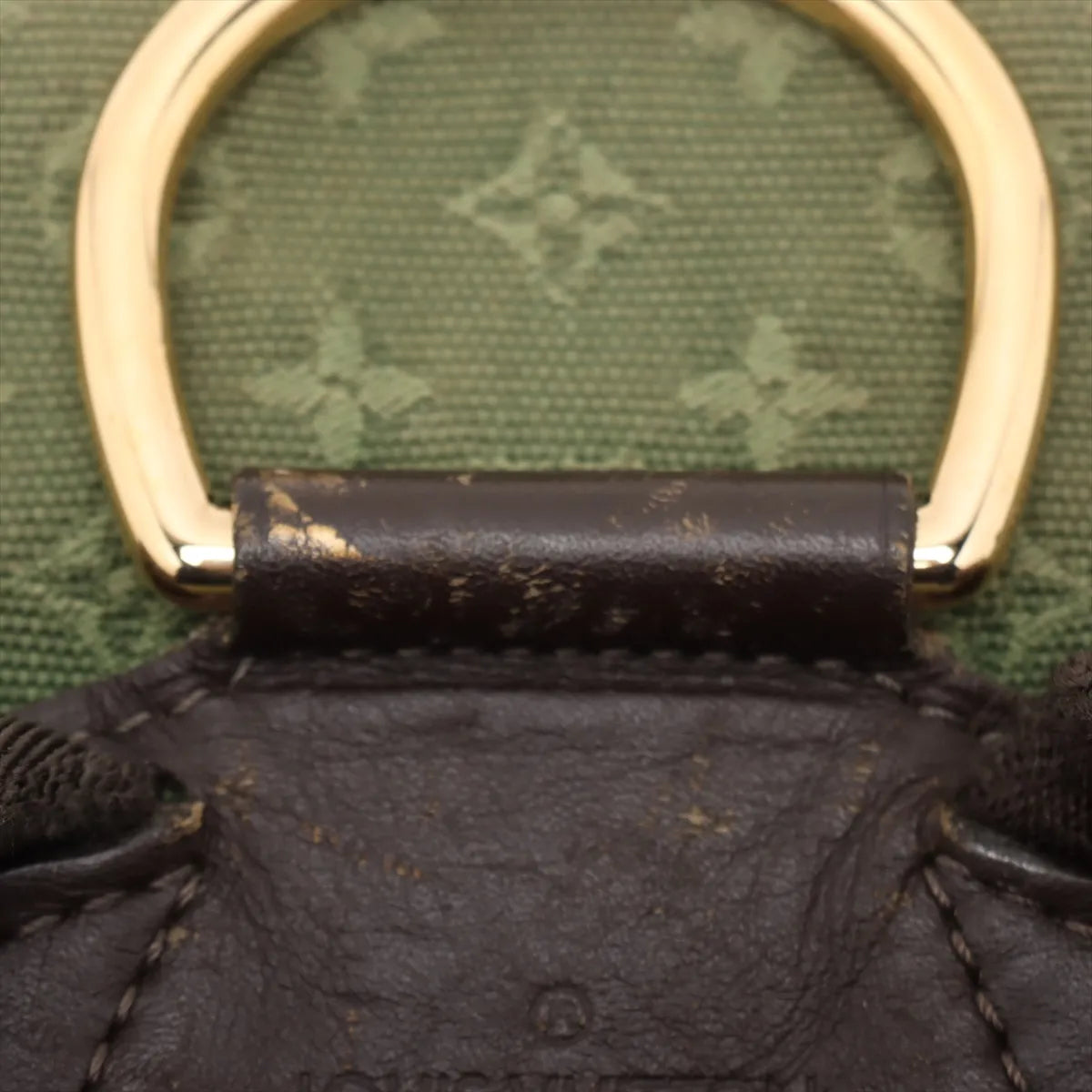 Louis Vuitton Monogram Mini Lin Montsouris GM Army Green